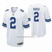 Camiseta NFL Game Dallas Cowboys Brett Maher Blanco