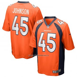 Camiseta NFL Game Denver Broncos Alexander Johnson Naranja