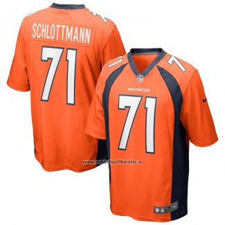Camiseta NFL Game Denver Broncos Austin Schlottmann Naranja