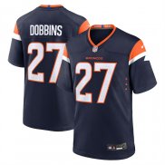 Camiseta NFL Game Denver Broncos JK Dobbins Alterno Azul