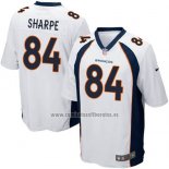 Camiseta NFL Game Denver Broncos Sharpe Blanco