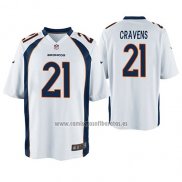 Camiseta NFL Game Denver Broncos Su'a Cravens Blanco
