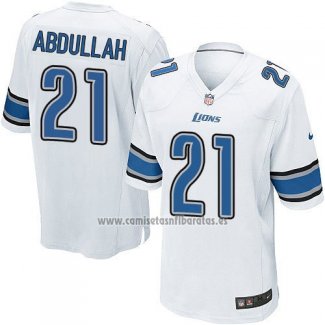 Camiseta NFL Game Detroit Lions Abdullah Blanco