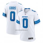 Camiseta NFL Game Detroit Lions Jahmyr Gibbs Blanco