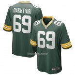 Camiseta NFL Game Green Bay Packers David Bakhtiari Verde