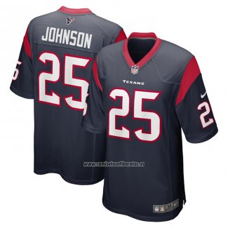 Camiseta NFL Game Houston Texans Duke Johnson 25 Azul