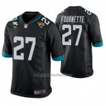 Camiseta NFL Game Jacksonville Jaguars Leonard Fournette 25 Aniversario Typename Negro