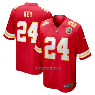 Camiseta NFL Game Kansas City Chiefs Devon Key Rojo