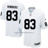 Camiseta NFL Game Las Vegas Raiders Hendricks Blanco