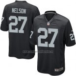 Camiseta NFL Game Las Vegas Raiders Nelson Negro