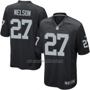 Camiseta NFL Game Las Vegas Raiders Nelson Negro