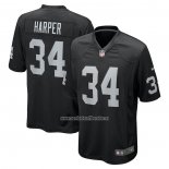 Camiseta NFL Game Las Vegas Raiders Thomas Harper Negro
