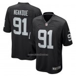 Camiseta NFL Game Las Vegas Raiders Yannick Ngakoue Negro