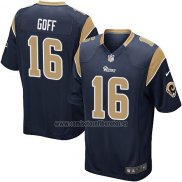 Camiseta NFL Game Los Angeles Rams Goff Negro