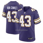 Camiseta NFL Game Minnesota Vikings Andrew Van Ginkel Alterno Violeta