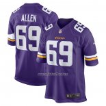 Camiseta NFL Game Minnesota Vikings Jared Allen Retired Violeta