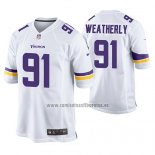 Camiseta NFL Game Minnesota Vikings Stephen Weatherly Blanco