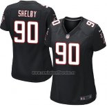 Camiseta NFL Game Mujer Atlanta Falcons Shelby Negro