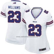 Camiseta NFL Game Mujer Buffalo Bills Williams Blanco