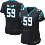 Camiseta NFL Game Mujer Carolina Panthers Kuechly Negro