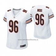 Camiseta NFL Game Mujer Chicago Bears Akiem Hicks Blanco