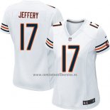 Camiseta NFL Game Mujer Chicago Bears Jeffery Blanco