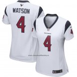 Camiseta NFL Game Mujer Houston Texans Deshaun Watson Blanco