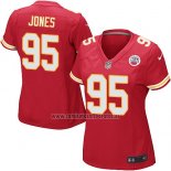 Camiseta NFL Game Mujer Kansas City Chiefs Jones Rojo