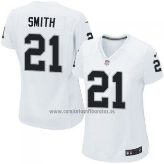 Camiseta NFL Game Mujer Las Vegas Raiders Smith Blanco2