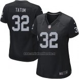 Camiseta NFL Game Mujer Las Vegas Raiders Tatum Negro