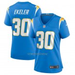 Camiseta NFL Game Mujer Los Angeles Chargers Austin Ekeler Azul