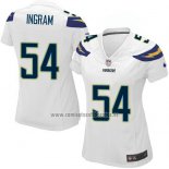 Camiseta NFL Game Mujer Los Angeles Chargers Ingram Blanco