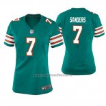 Camiseta NFL Game Mujer Miami Dolphins Jason Sanders Throwback Verde