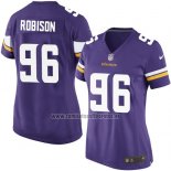 Camiseta NFL Game Mujer Minnesota Vikings Robinson Violeta