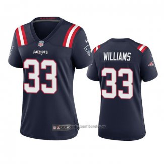 Camiseta NFL Game Mujer New England Patriots Joejuan Williams 2020 Azul