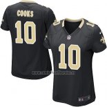Camiseta NFL Game Mujer New Orleans Saints Cooks Negro