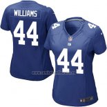 Camiseta NFL Game Mujer New York Giants Williams Azul