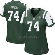 Camiseta NFL Game Mujer New York Jets Mangold Verde