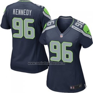 Camiseta NFL Game Mujer Seattle Seahawks Kennedy Azul Oscuro