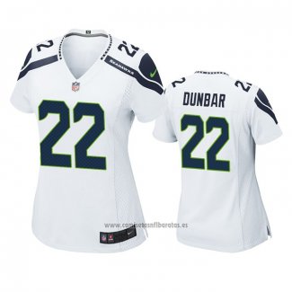 Camiseta NFL Game Mujer Seattle Seahawks Quinton Dunbar Blanco