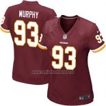 Camiseta NFL Game Mujer Washington Commanders Murphy Rojo