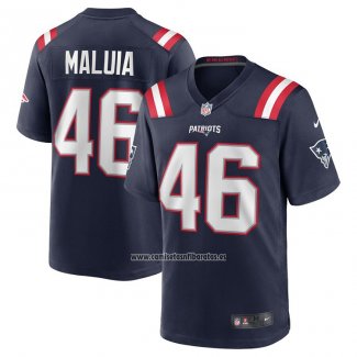 Camiseta NFL Game New England Patriots Cassh Maluia Azul