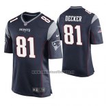 Camiseta NFL Game New England Patriots Eric Decker Azul