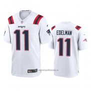 Camiseta NFL Game New England Patriots Julian Edelman 2020 Blanco
