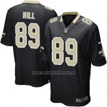Camiseta NFL Game New Orleans Saints Hill Negro
