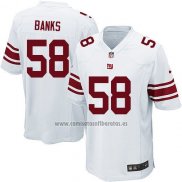 Camiseta NFL Game New York Giants Banks Blanco