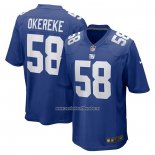 Camiseta NFL Game New York Giants Bobby Okereke Azul