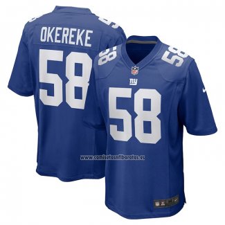 Camiseta NFL Game New York Giants Bobby Okereke Azul