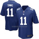 Camiseta NFL Game New York Giants Simms Azul