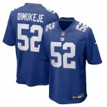 Camiseta NFL Game New York Giants Victor Dimukeje Azul